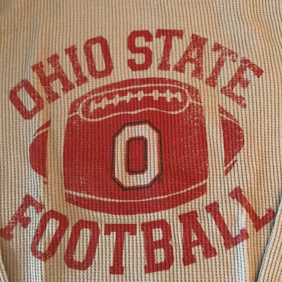 Ohio State boys gray thermal shirt Size M - Picture 5 of 5